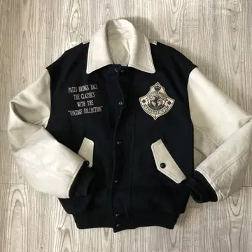 PAZZO CLUB 빈티지 바시티 자켓