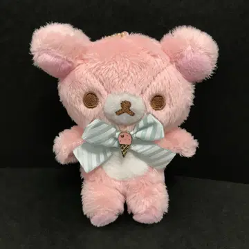 매달린 봉제인형 코리락쿠마 해피 아이스크림