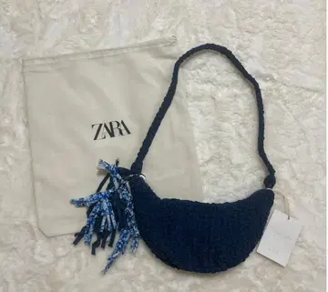 새상품 ZARA & Fanglu Lin 콜라보 프린지 숄더백