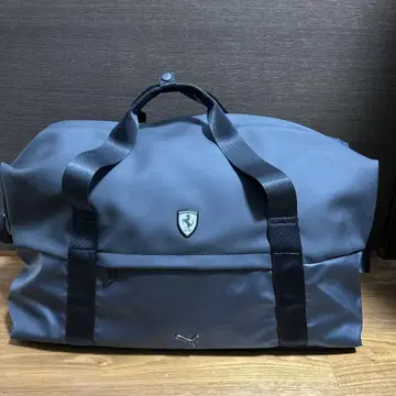 Ferrari 더플백 매트 블랙