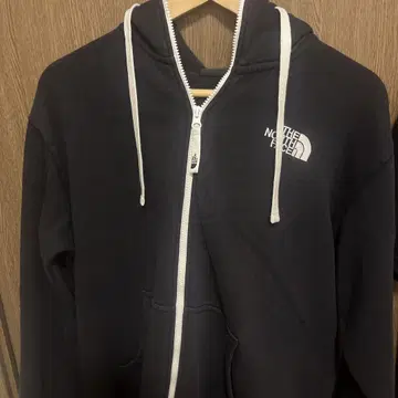 THE NORTH FACE 블랙 후드티 풀지퍼