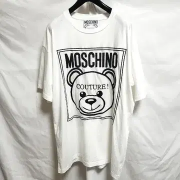 Moschino 모스키노 토이 자수 반팔 티셔츠 화이트 M 사이즈