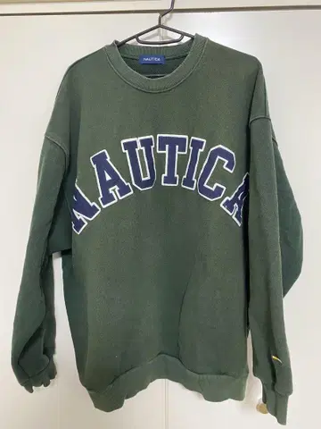 NAUTICA 그린 맨투맨