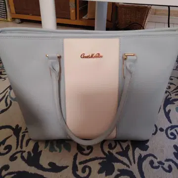 Cecil McBee 스카이블루 토트백