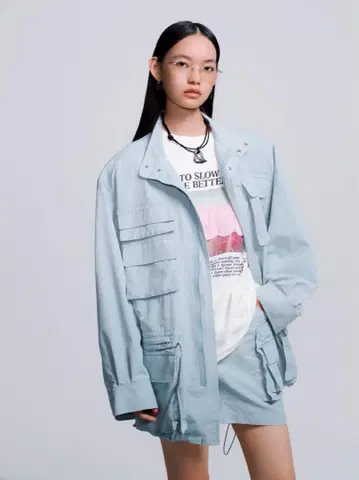 SLY ASYMMETRY POCKET FIELD 자켓