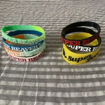 SUPER BEAVER 러버 밴드 세트