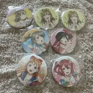 러브라이브! 선샤인 가챠 캔뱃지 Aqours