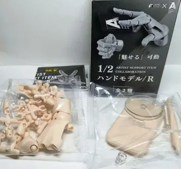 1/2 핸드 모델 / R 박스 토이 한정판 페일 오렌지 SO-TA