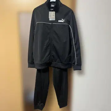 PUMA 블랙 저지 상하의 세트 M 사이즈