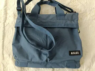 AIGLE 블루 숄더백