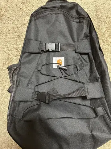 Carhartt 블랙 백팩