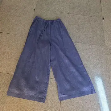 미즈이로 인드 린넨 팬츠