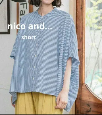 niko and - 케어 이지 코타트 턱 셔츠 니코앤드