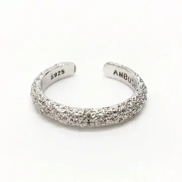 AMBUSH 실버 반지 SV925 프리 약 15호 스타더스트