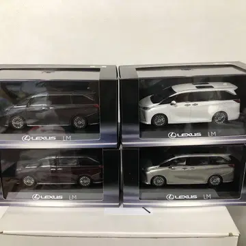 렉서스 LM 왼쪽 핸들 교쇼 1/43 미니카 4대 세트