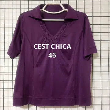 미사용 CEST CHICA 46 티셔츠