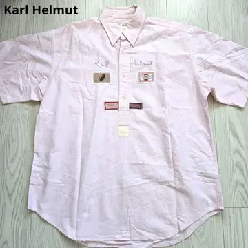 Karl Helmut 칼 헬무트 와펜 셔츠 와이셔츠 핑크 M