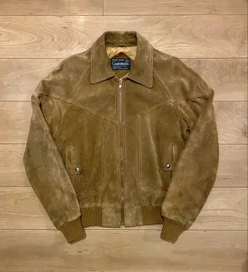 CHALLENGER 가죽 자켓 스웨이드