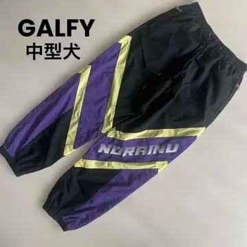 GALFY 갈피 팬츠 나일론 NORAHINU 블랙/보라색/노랑 중형견