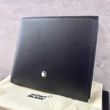 컨디션 최상 MONTBLANC 반지갑 가죽 마이스터스튁