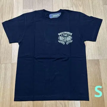 새상품 스컬웍스 S 블랙 반팔 티셔츠