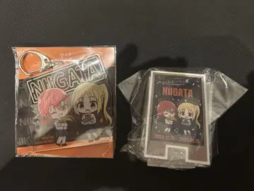 봇치 더 록!  니가타 회장 한정 굿즈 아크릴 클립 아크릴 참