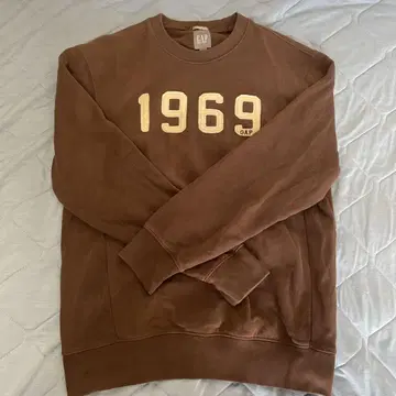 GAP 1969 브라운 맨투맨