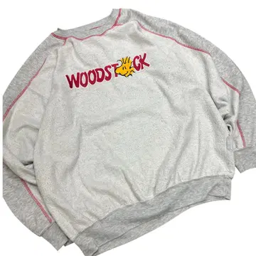 WOODSTOCK 맨투맨 리메이크풍 툰 스타일