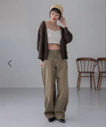 LOWRYSFARM 컬러 데님 팬츠