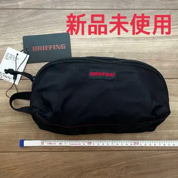 [미사용 새상품] BRIEFING 블랙 나일론 파우치 브리핑 파우치
