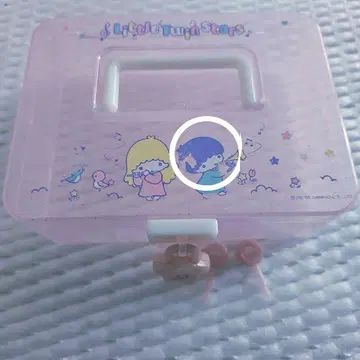 리틀트윈스타 열쇠 달린 케이스 레트로