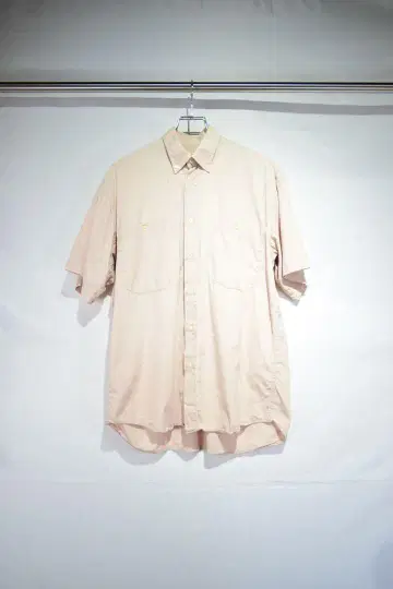 구제 유로 플레인 코튼 셔츠 유럽 구제 의류 빈티지 90년대 80년대