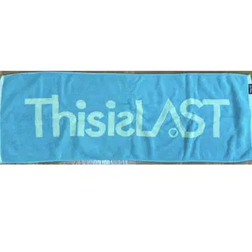 ThisisLAST 로고 타월 민트 그린