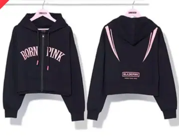 BLACKPINK BORN PINK 후드 부착 후드티