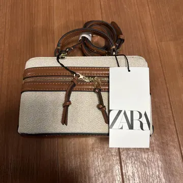 ZARA 숄더백 베이지/브라운 M