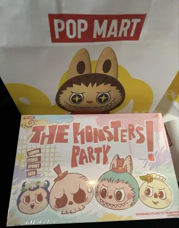THE MONSTERS Party 시리즈 리버서블 봉제 인형 박스