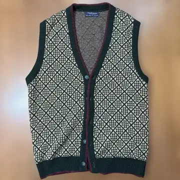 Van Heusen 다이아몬드 패턴 베스트 L 사이즈