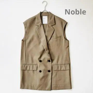 새상품급 노블 Noble 트윌 크로스 질레 베스트