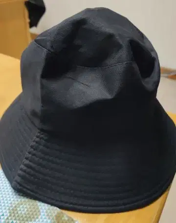 블랙 버킷햇 캔버스