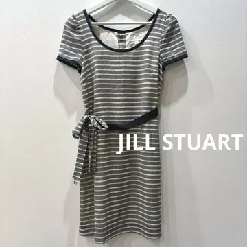 JILL STUART 스트라이프 반팔 원피스 XS 질스튜어트