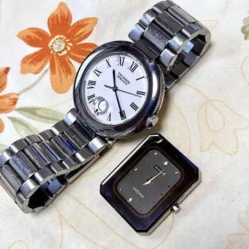 미확인 정크 RADO DIASTAR/TECHNOS 남성용 손목시계