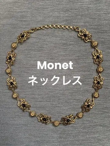새상품급 Monet 각인 빈티지 목걸이 레어 디자인