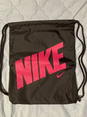 미사용 90s 00s NIKE 냅색 핑크 블랙