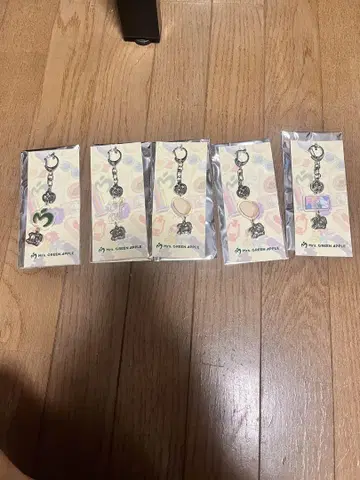Mrs. GREEN APPLE 키링 5세트