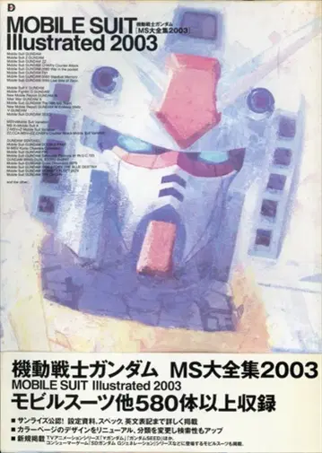 미디어웍스 D셀렉션 기동전사 건담 MS 대전집 2003 (오비 포함)