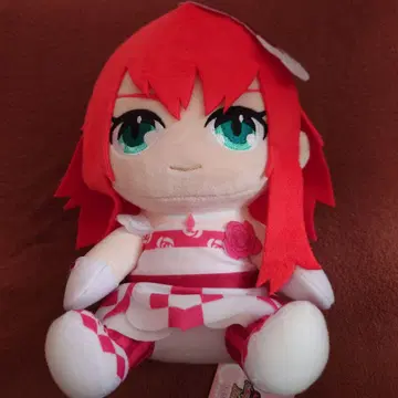 프리티 리듬 레인보우 라이브 렌죠지 베루 앉은 봉제 인형 택 포함