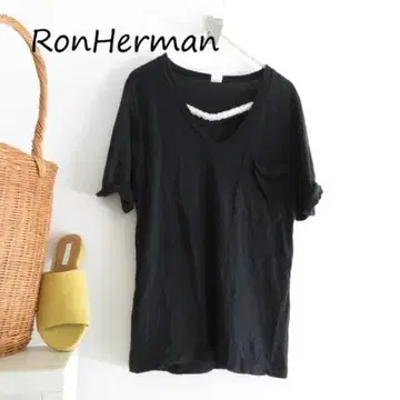 RonHerman 론 헤르만 V넥 성인 T셔츠 부드러운 원단