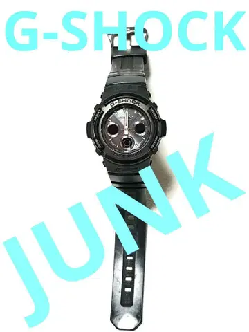G-SHOCK 블랙 크로노그래프 정크품
