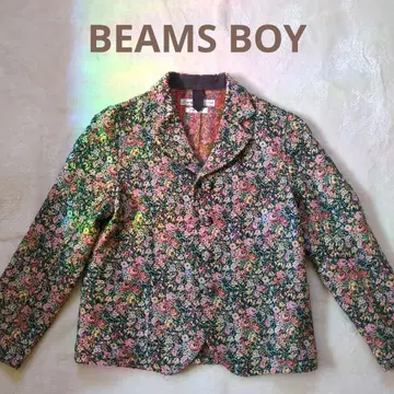 BEAMS BOY 빔즈 보이 테일러드 자켓 고블랑 꽃무늬