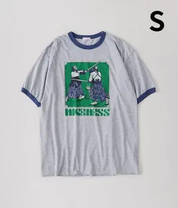 NICENESS 25AW K.ATHENA 검도 링거 티셔츠 S